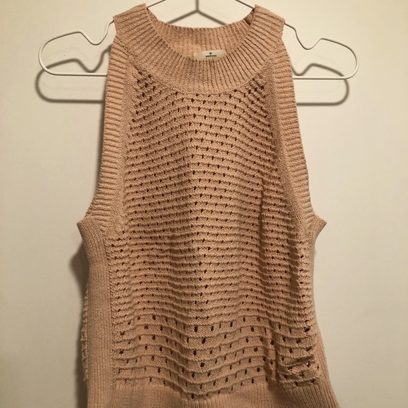 Wilfred pink halter style sweater. - Picture 1 of 4